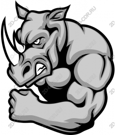 Muscular Rhino