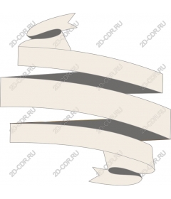 Elegant cream ribbon