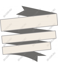  Elegant ribbon banner