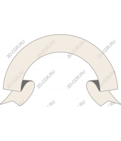  Elegant ribbon banner