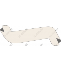  Elegant flowing ribbon