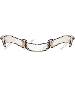 Vintage banner-ribbon