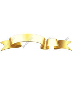  Elegant gold ribbon