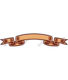 Vintage banner-ribbon