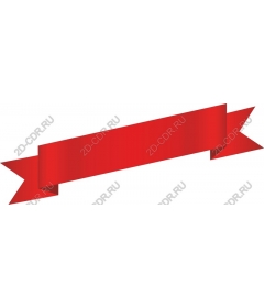 Dynamic red ribbon