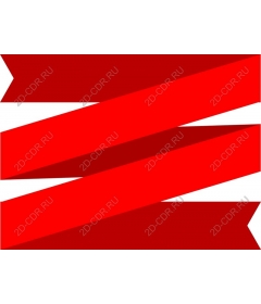 Red ribbon, attracting the attention of