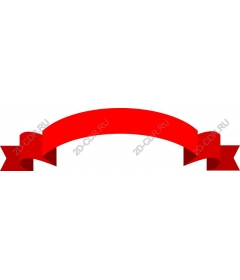 Elegant banner with red ribbon