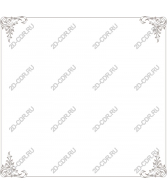  Elegant vintage decorative frame