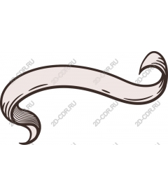 Vintage banner-scroll