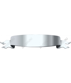  Elegant silver ribbon
