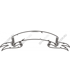 Vintage banner-ribbon