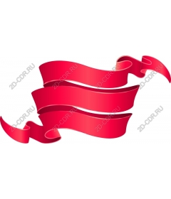  Elegant red ribbon