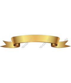  Elegant gold ribbon
