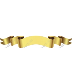  Elegant gold ribbon