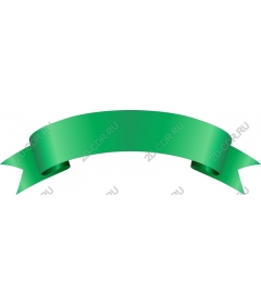  Elegant green ribbon
