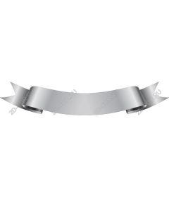 Elegant silver ribbon