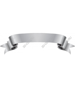  Elegant silver ribbon