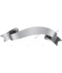  Elegant silver ribbon