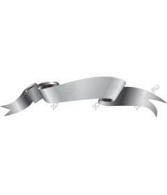  Elegant silver ribbon
