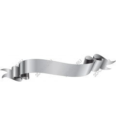  Elegant silver ribbon