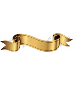  Elegant gold ribbon for creativity