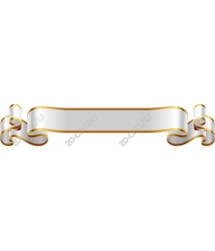  Elegant ribbon banner