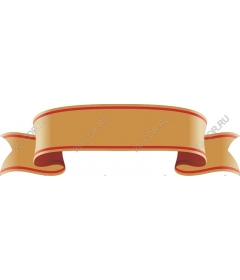  Elegant banner with gold ribbon