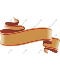  Elegant gold and red ribbon