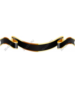  Elegant black tape with gold accents