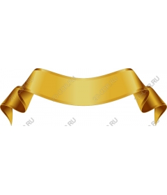  Elegant gold ribbon
