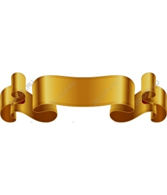  Elegant gold ribbon