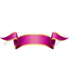  Elegant gold and purple ribbon