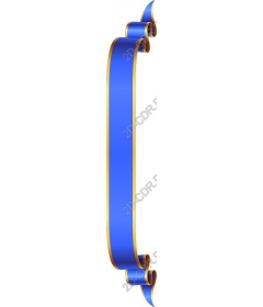  Elegant blue ribbon