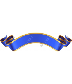  Elegant blue ribbon