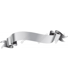  Elegant silver ribbon