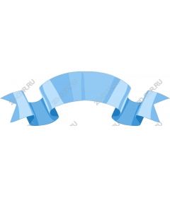  Elegant blue ribbon