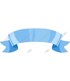  Elegant blue ribbon