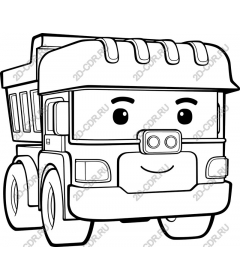  A happy dump truck