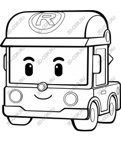  Adorable cartoon truck for kids