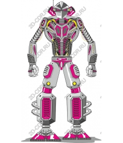  Futuristic robot