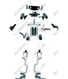  Futuristic robot
