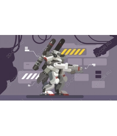  Futuristic robot