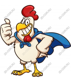  Chicken-superhero