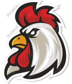 Rooster head