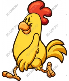  Cute cartoon chicken