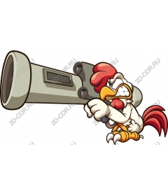  Fancy chicken cannon