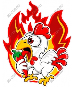  Spicy chicken Cartoon