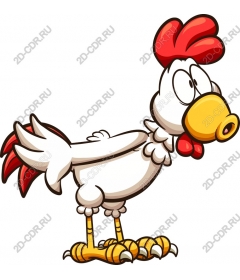 Whimsical character-chicken