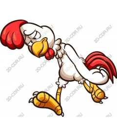  Sad fancy chicken