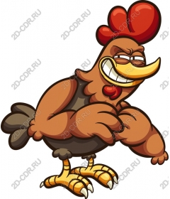  Adorable cartoon chicken
